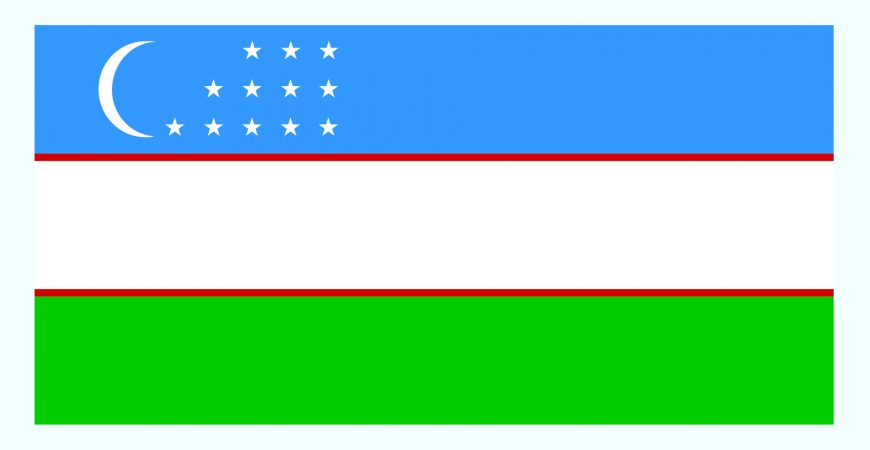 پرچم ازبکستان