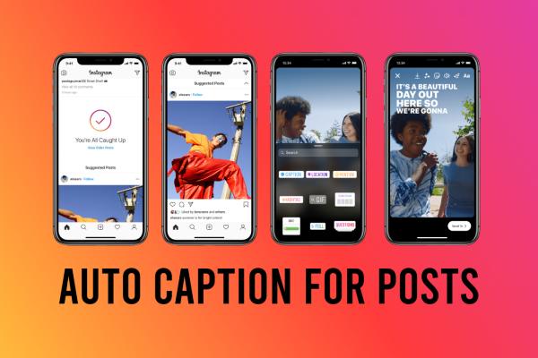 Auto Caption در اینستاگرام